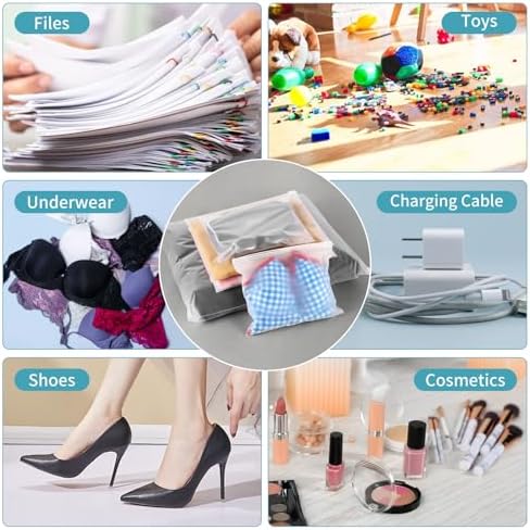 25 Pcs 13x10 Inch Frosted Resealable Clothing Bags - 3 Mil Heavy-Duty Plastic Packaging for Apparel Storage | Travel & Small Business Organizer for Shirts, Delicate Garments-No Vent Holes - Image 4