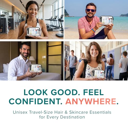 Trektote 10 Piece Travel Hygiene Kit with Toiletries & Dental Essentials, TSA-Compliant, Clear Cosmetic Bag, Single or Bulk Packs - Image 7