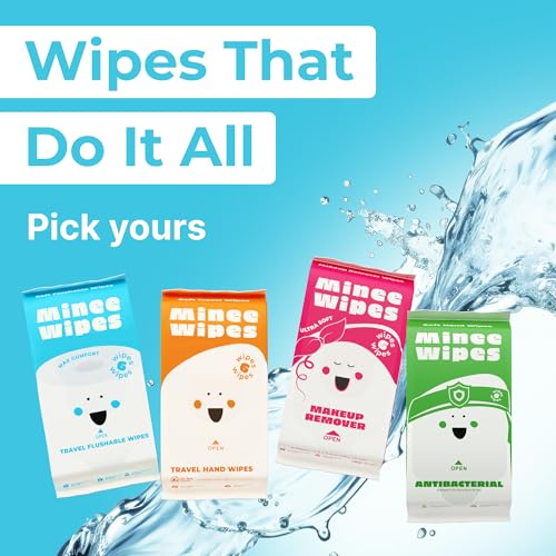 Impossibly Compact Travel Feminine Wipes - 99% Water and Aloe - pH Balanced, Period-Friendly & Ultra Soft - Travel Essentials for Women & Teens - Unscented - 8 Pack Total 48 Wipes - Image 7