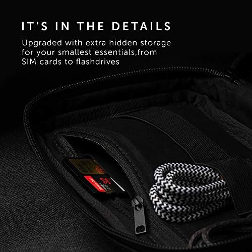 Native Union Stow Organizer – Premium Travel Tech Kit Crafted with Durable Canvas – Keep Essentials Organized with Flexible Storage & Quick-Access Pocket for Cables, Chargers, SIM Cards & More (Slate) - Image 7