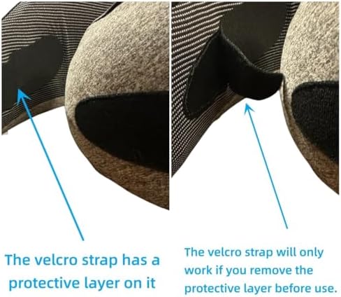 WEERSHUN Travel Pillows for Airplanes,2024 New Travel Pillow,Travel Neck Pillow Airplane Memory Foam Travel Pillow Neck Pillow for Traveling Suitable for Airplanes,Offices and Cars - Image 7