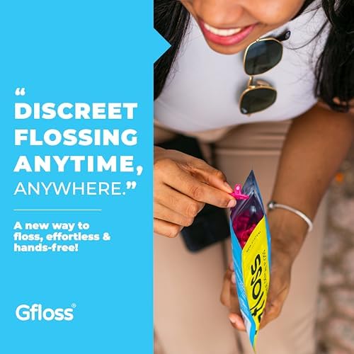 Hands-Free Dental Floss - 40 Count - Easy to Use & Discreet Flossers for Adults | Travel Floss | Thin Soft Floss | Unwaxed Unflavored | PFAS-Free Oral Care - Image 4
