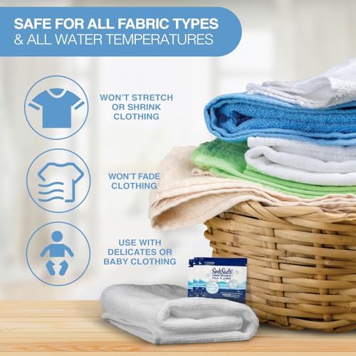SinkSuds Laundry Detergent, Travel Size Liquid Soap, TSA Compliant, Safe For All Fabrics, 8 Packets (Packaging May Vary) - Image 2