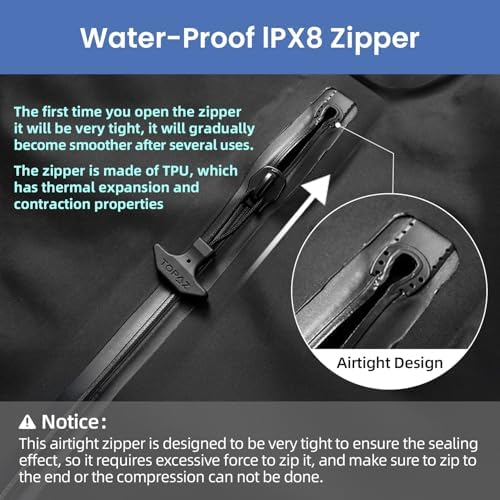 BAGAIL TPU Vacuum Bag for Travel, Reusable Compression Bag with IPX8 Waterproof Zipper, Save Space for Suitcase, Backpack and Carry on (Black, ExtraLarge, No Pump) - Image 4