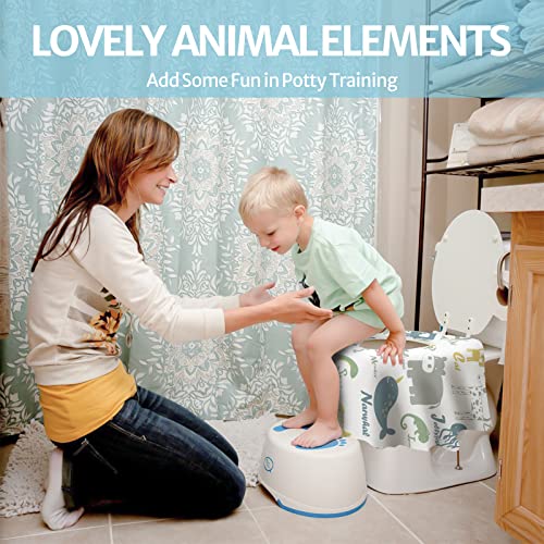 Blissful Diary 20 Pcs Toilet Seat Covers Disposable for Toddlers & Adults, Extra Large Waterproof, Portable Package for Travel, Kids Potty Training - Image 7