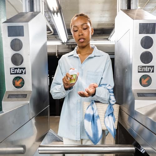 Touchland Hydrating Hand Sanitizer Spray, DYE FREE Trio Set (Rainwater, Unscented, Beach Coco), 1 FL. OZ. Travel Size Power Mist Sprays (Set of 3) - Image 2